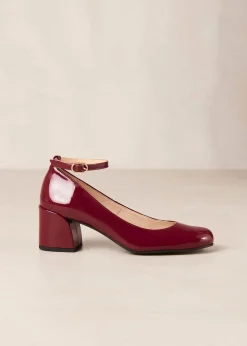 Antoine Onix Burgundy Leather Pumps