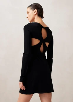 Astra Black Mini Dress