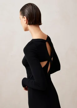 Astra Black Mini Dress