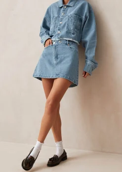 Boston Blue Denim Skirt