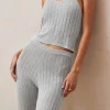 Briana Grey Tricot Top