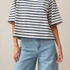 Capa Stripes Navy And White Tshirt