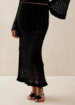 Caterina Black Skirt
