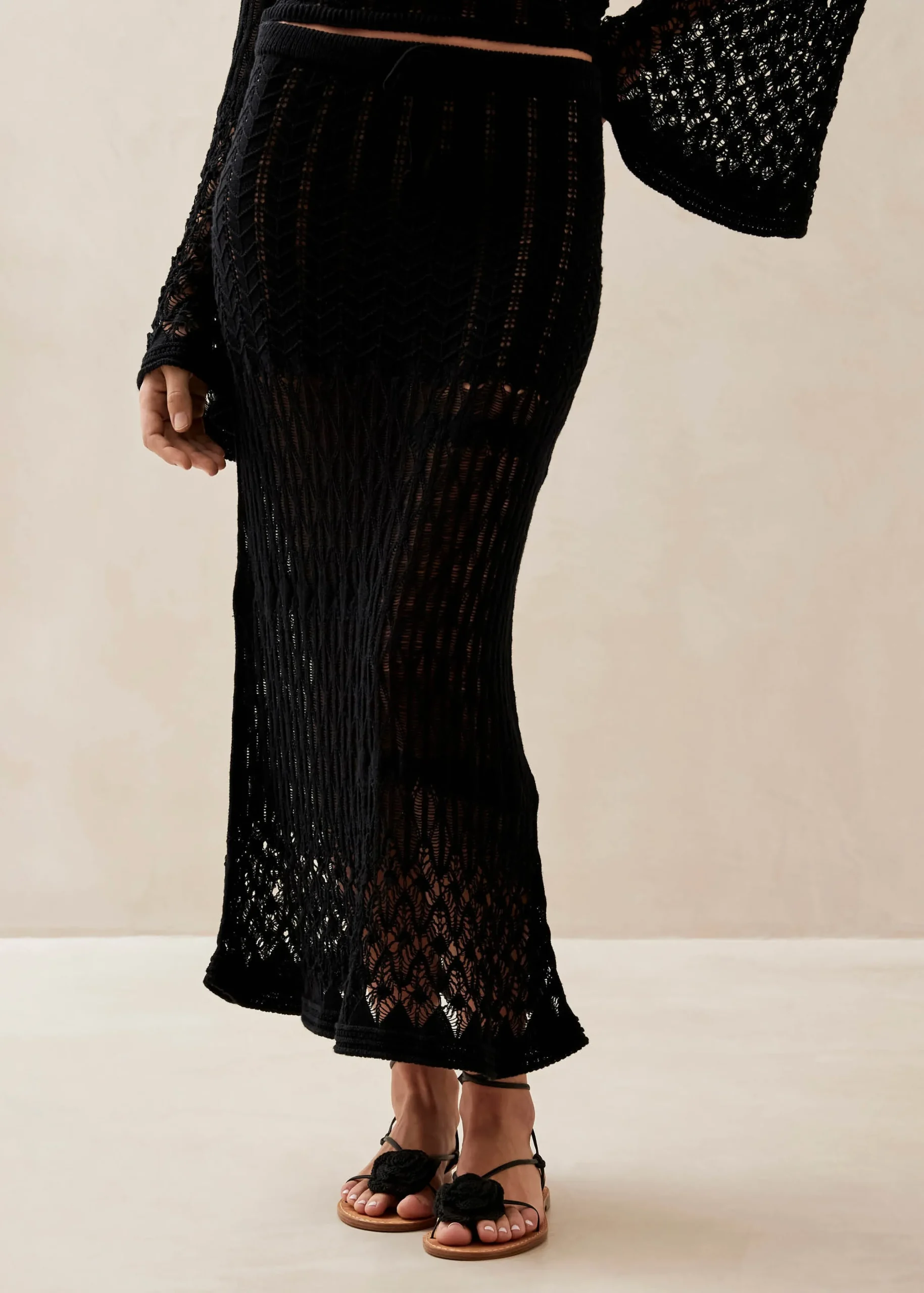 Caterina Black Skirt
