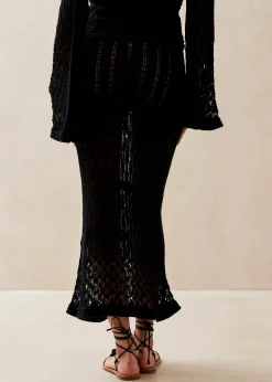 Caterina Black Skirt
