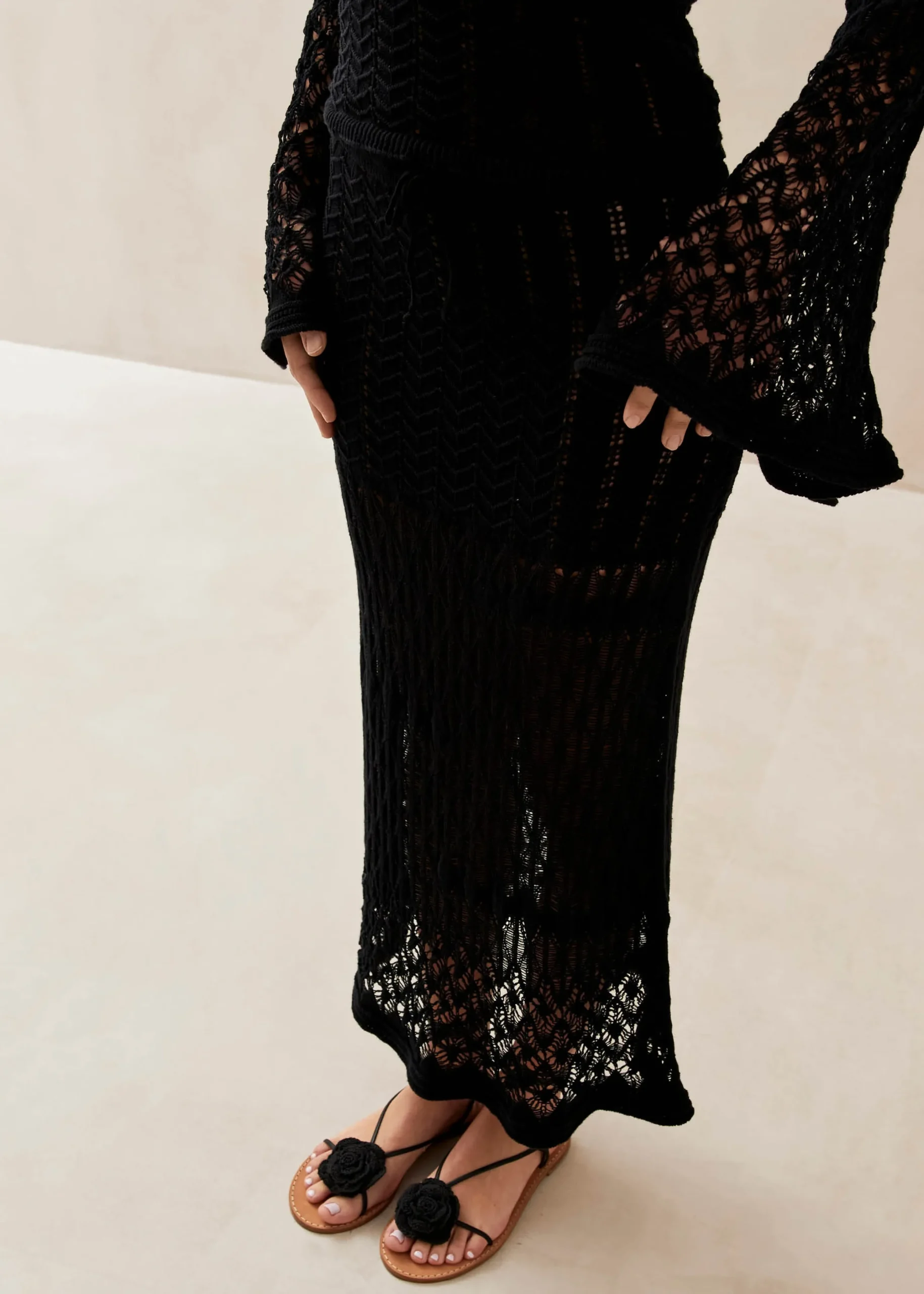 Caterina Black Skirt