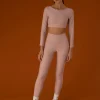 Core Legging Rose