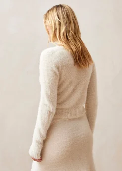 Deli Ecru Tricot Sweater