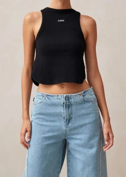 Dina Black Tank