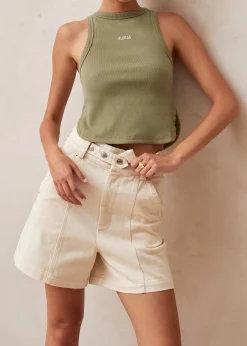 Dina Khaki Tank