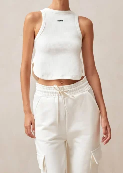 Dina White Tank