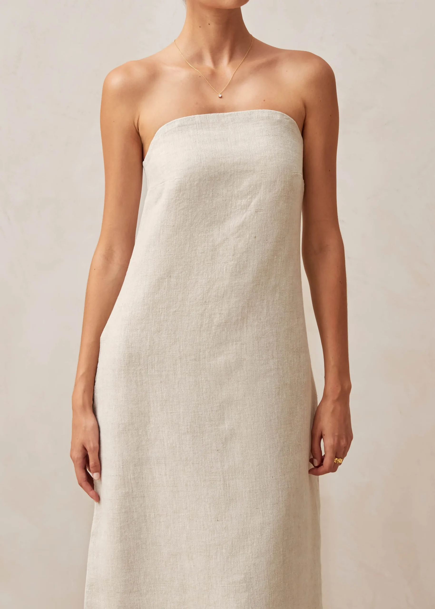Dinka Natural Maxi Dress