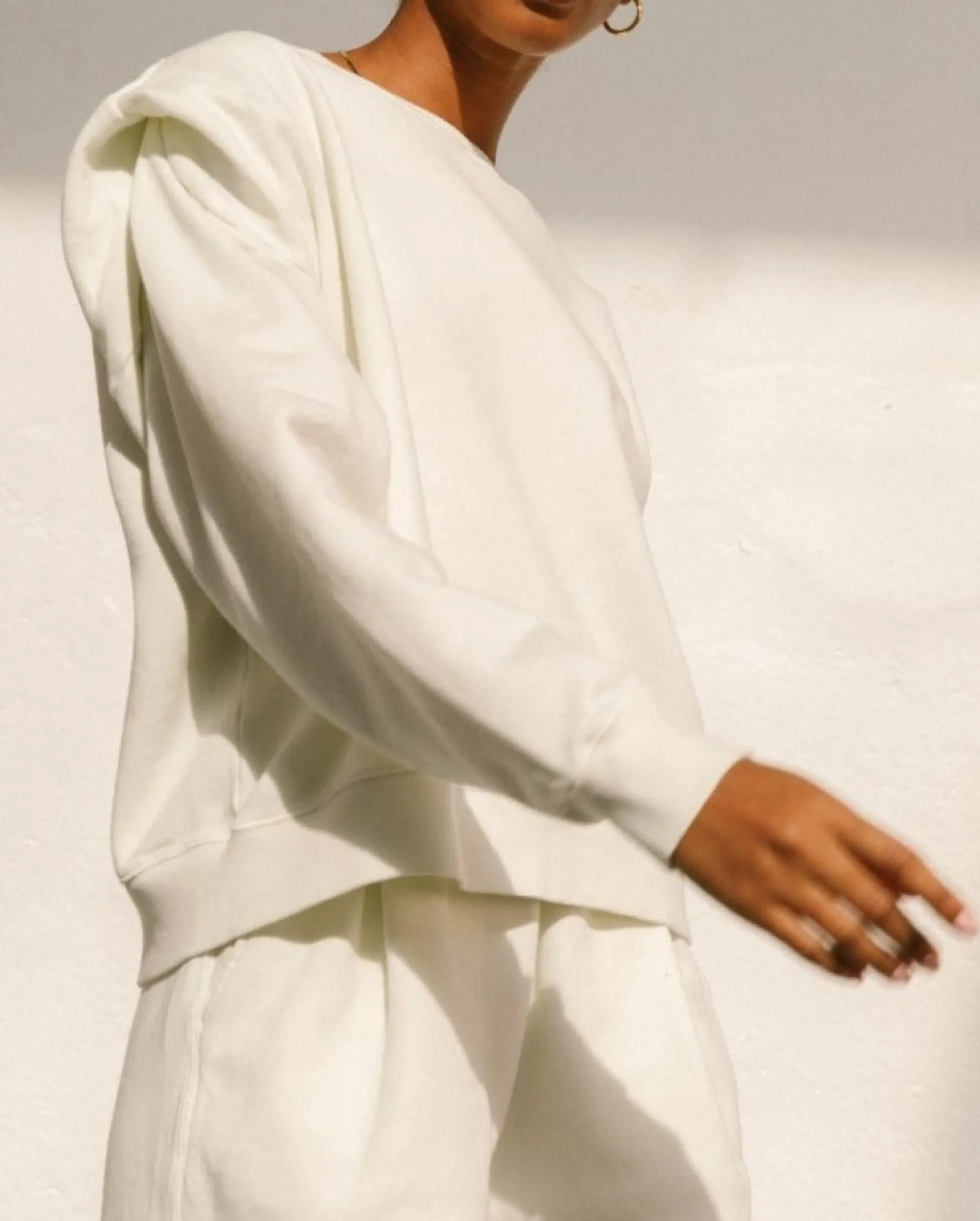 Doppio Cream Sweatshirt