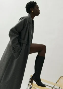 East Black Leather Boots