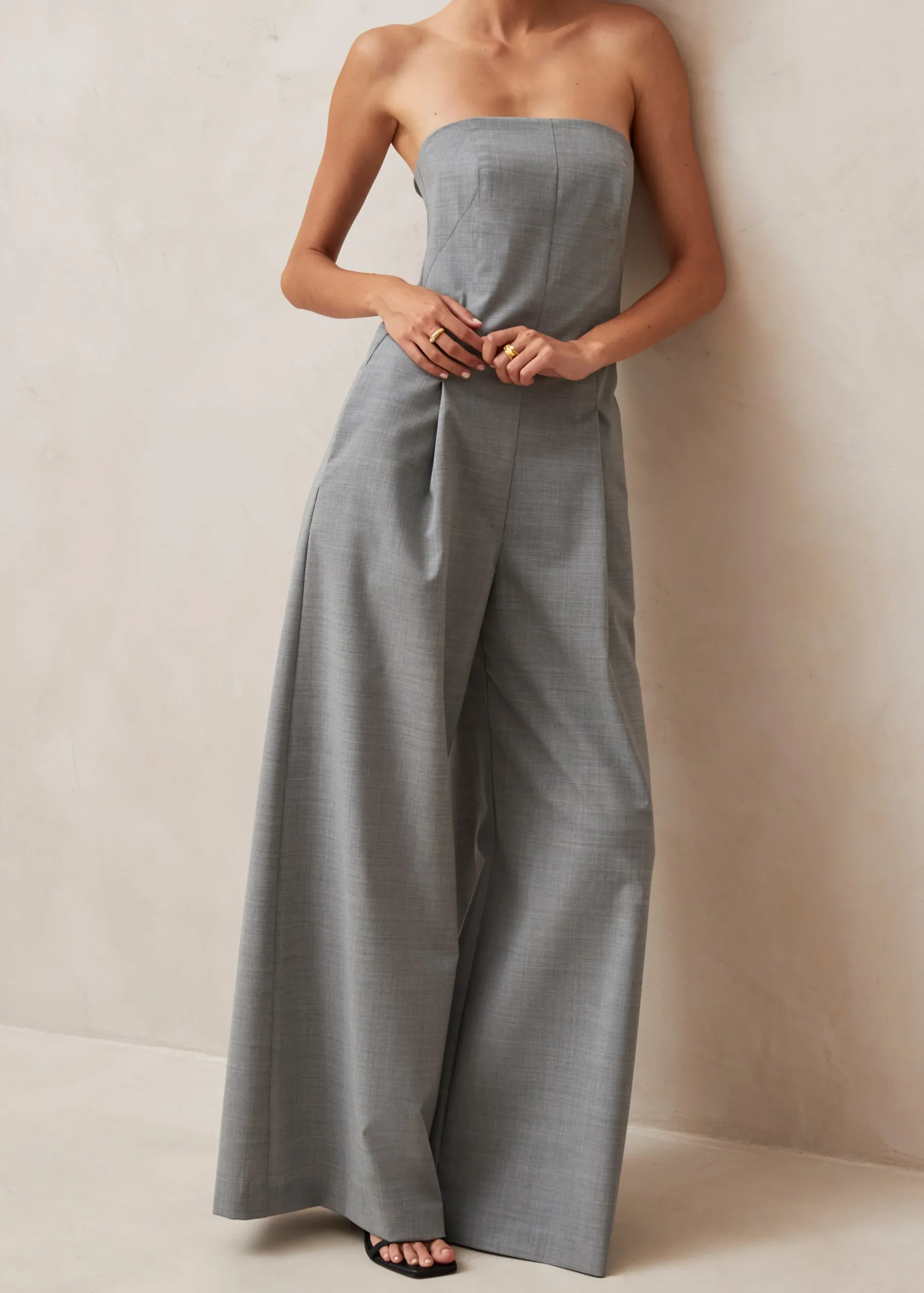 Elisa Grey Jumpsuit