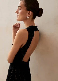 Fiorella Black Mini Dress