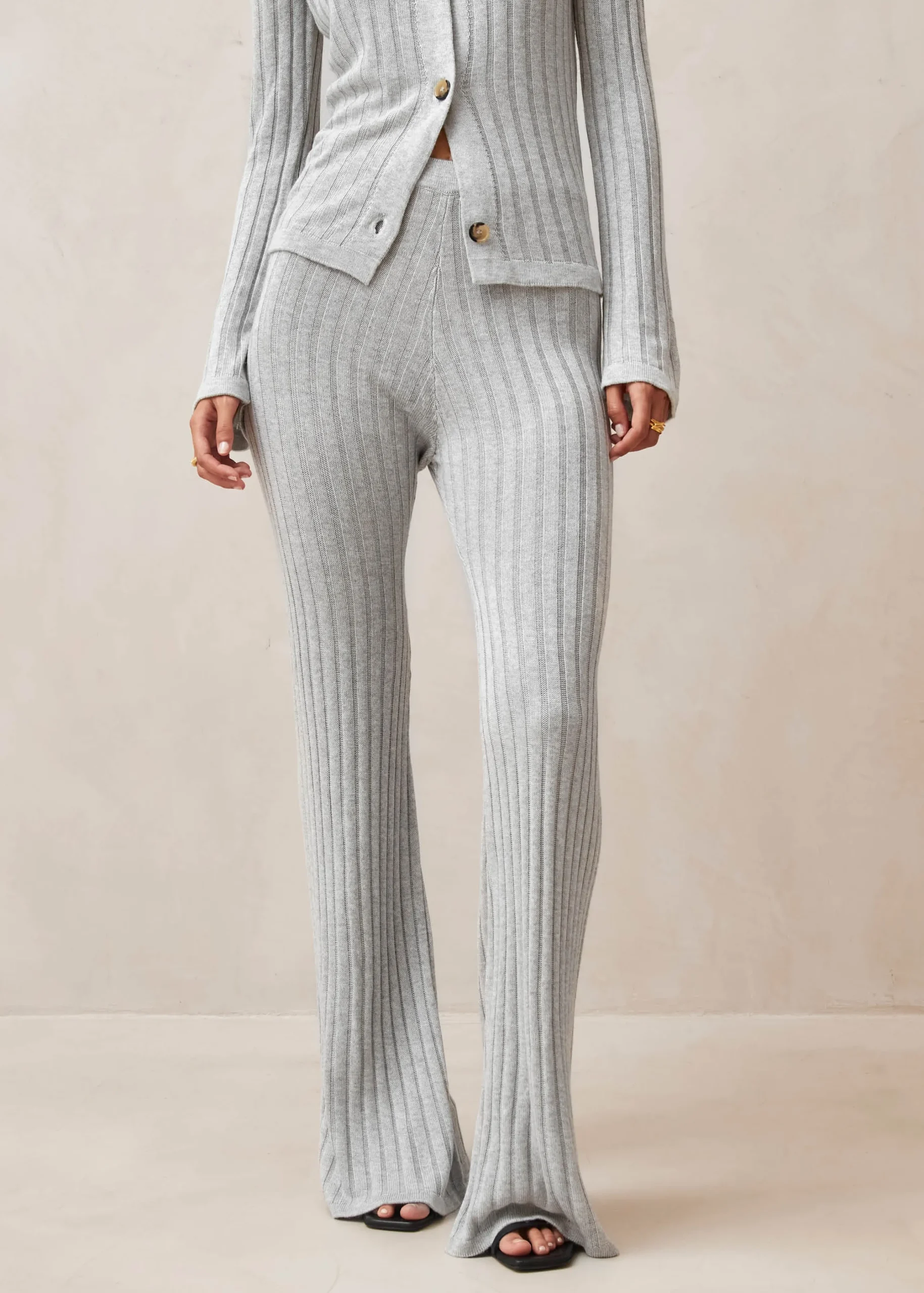 Flow Grey Tricot Pants
