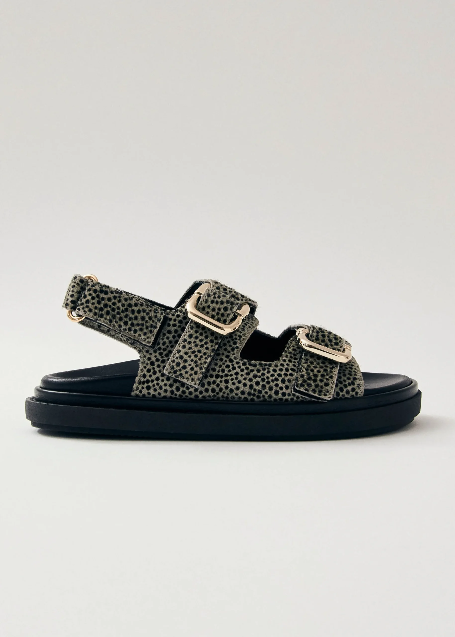 Harper Soft Grey Leather Sandals