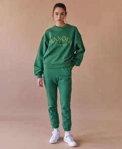 Iconic Sweatpants Dark Green