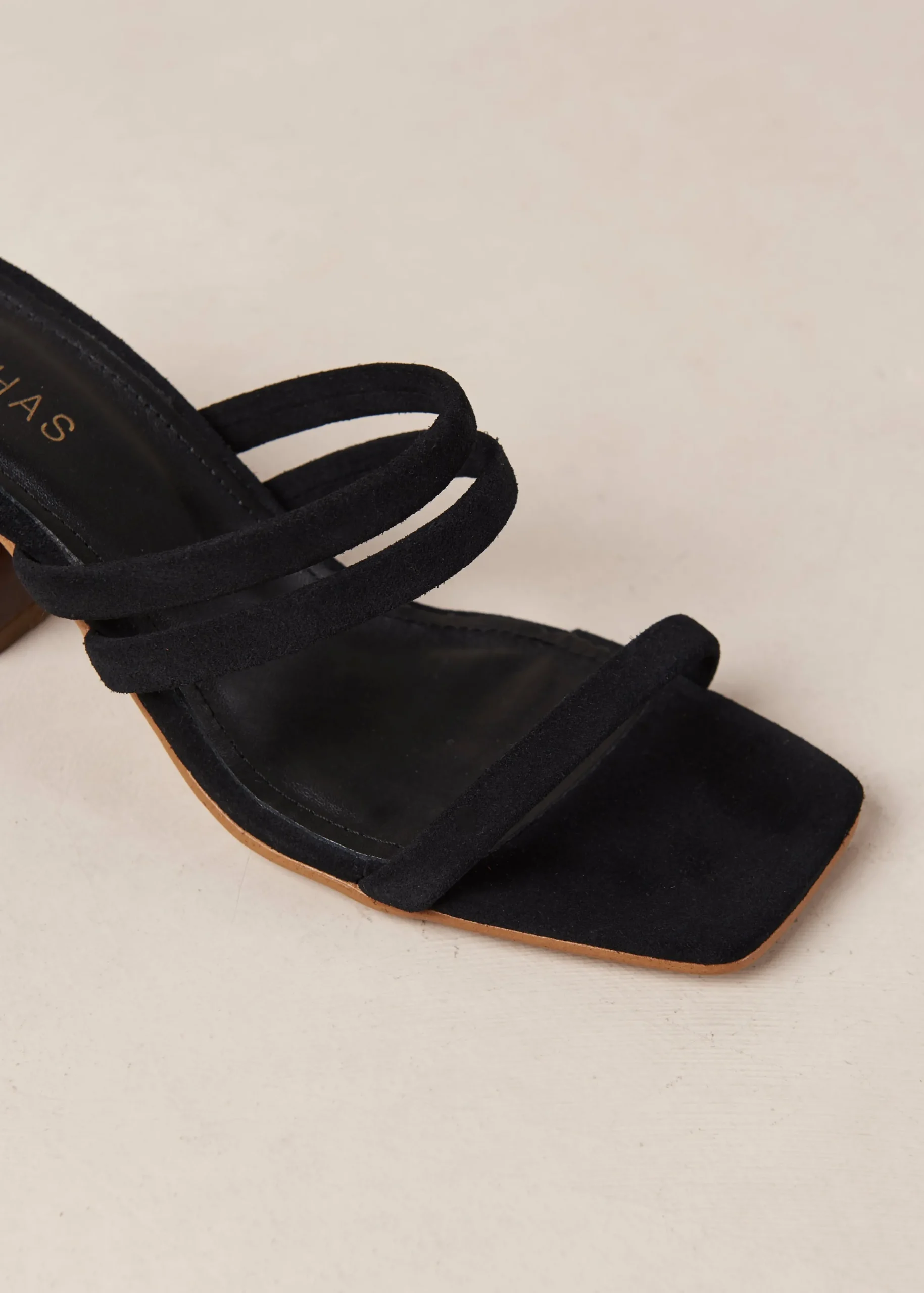 Indiana Black Leather Sandals