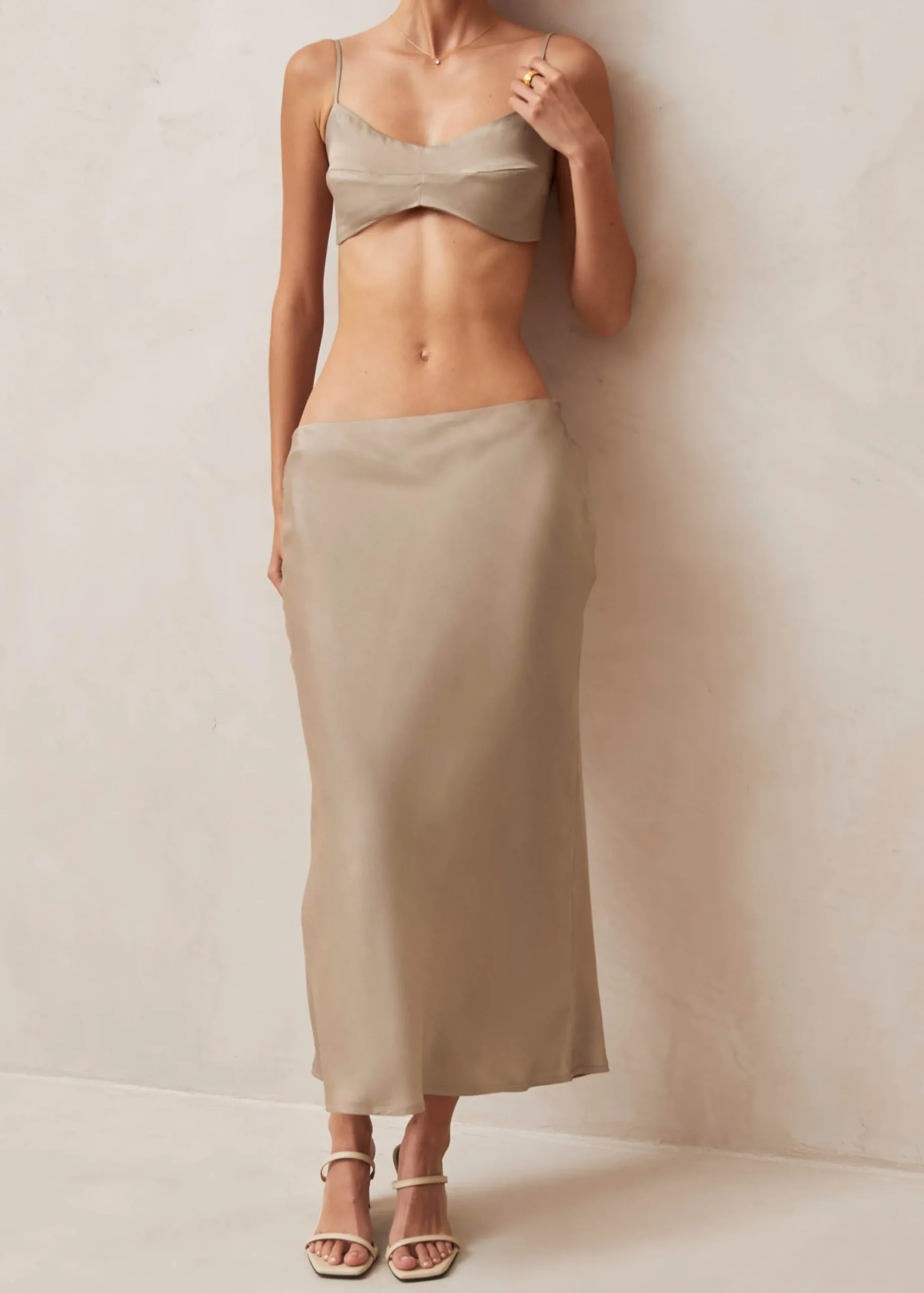 Kobe Silver Skirt