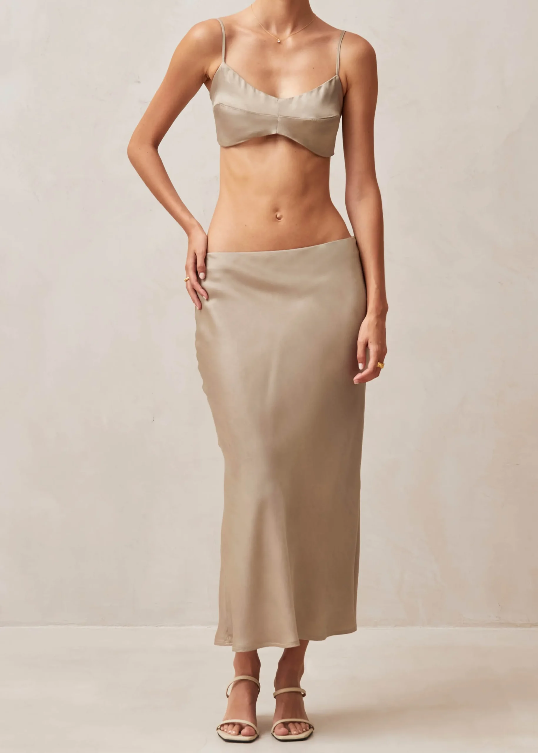 Kobe Silver Skirt