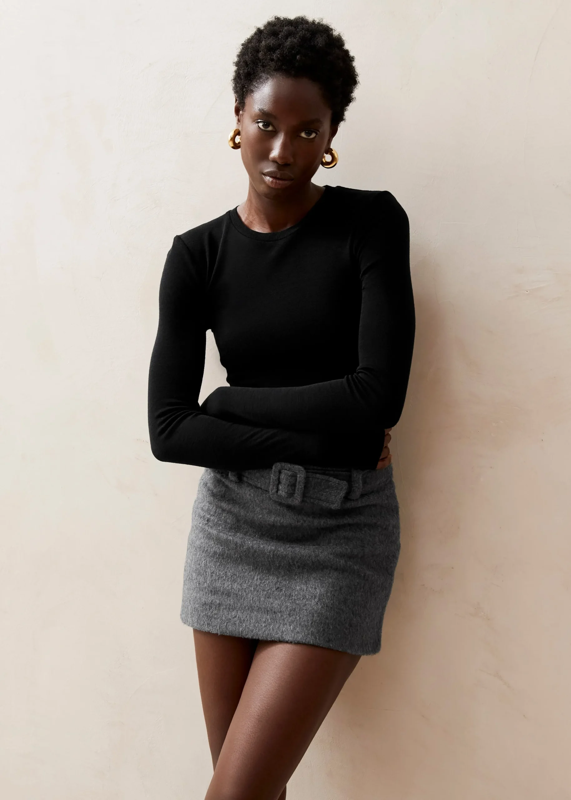 Liv Grey Skirt