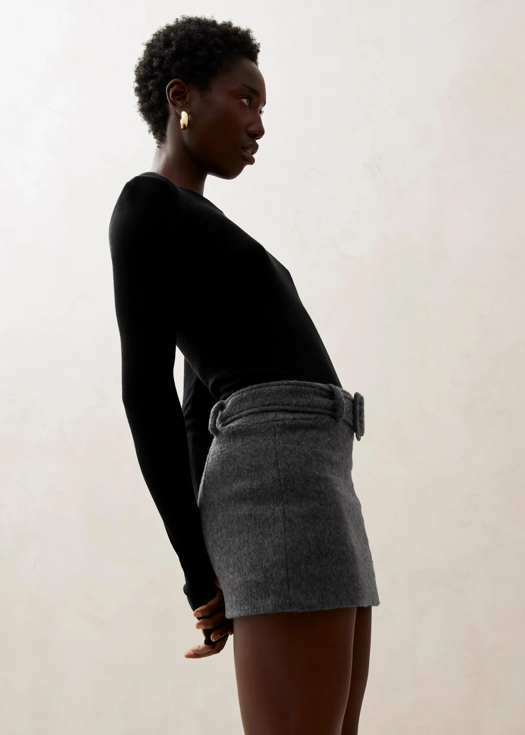 Liv Grey Skirt