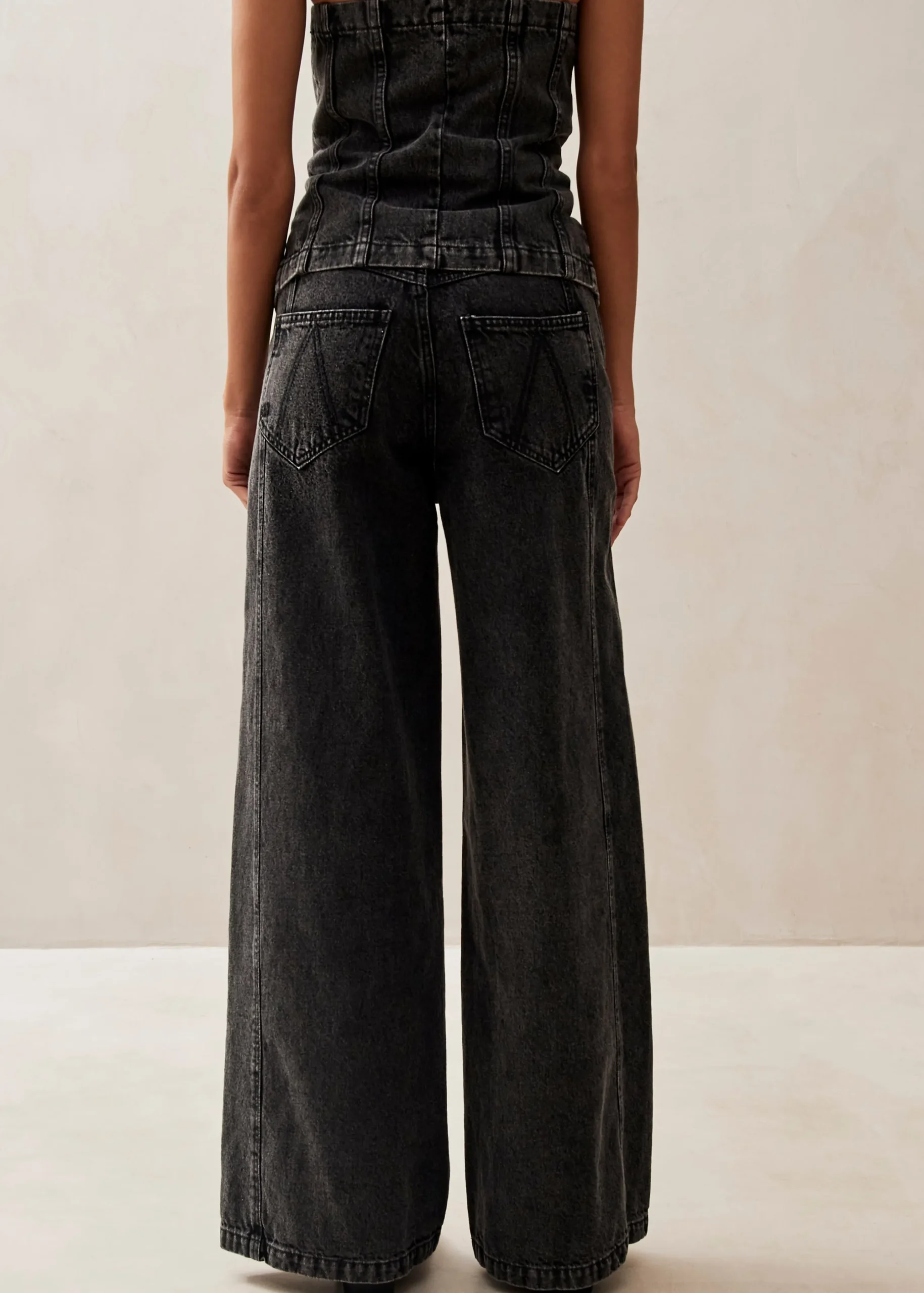 Magda Black Denim Pants