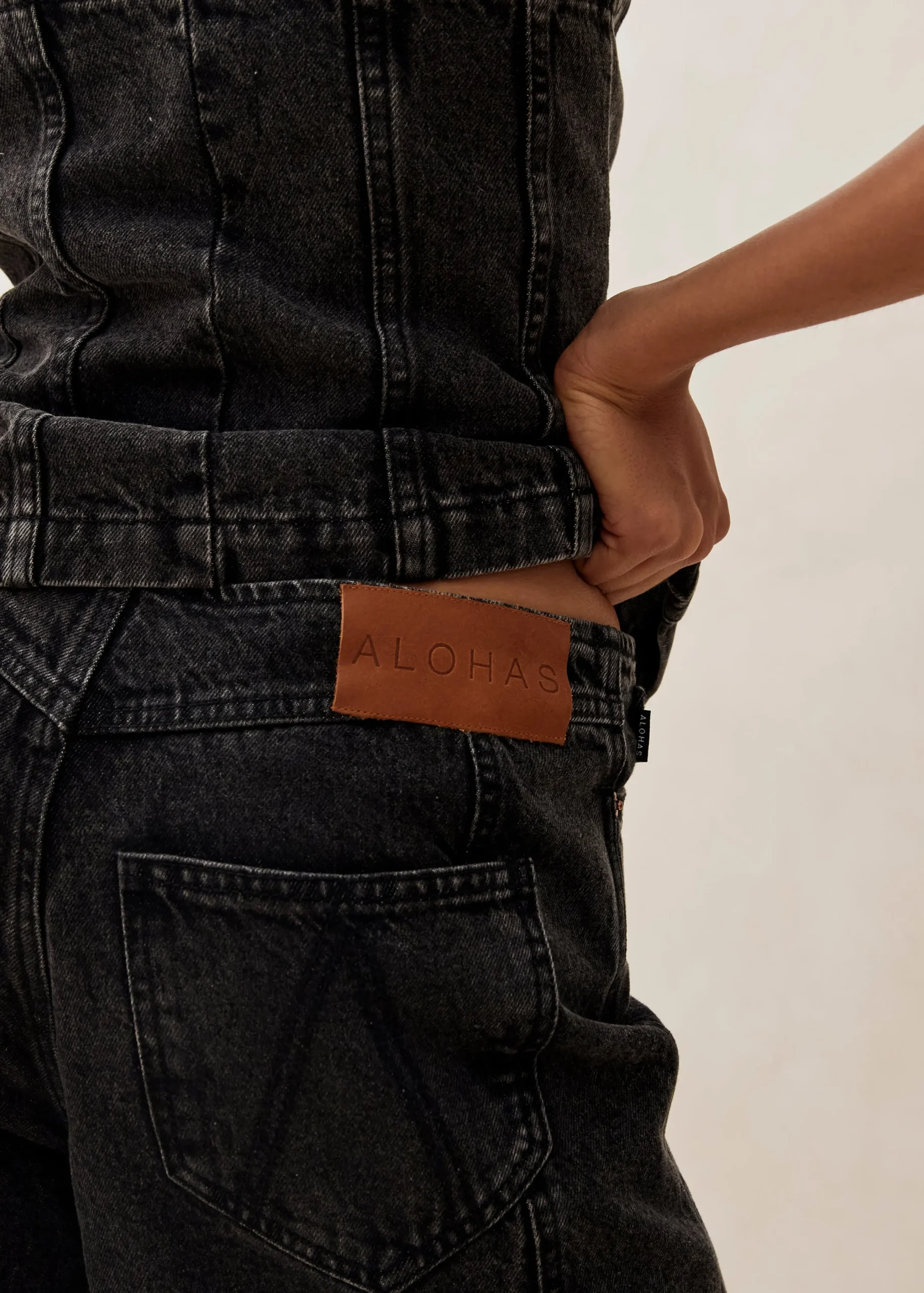 Magda Black Denim Pants