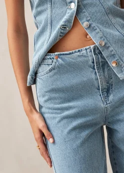 Magda Blue Denim Pants