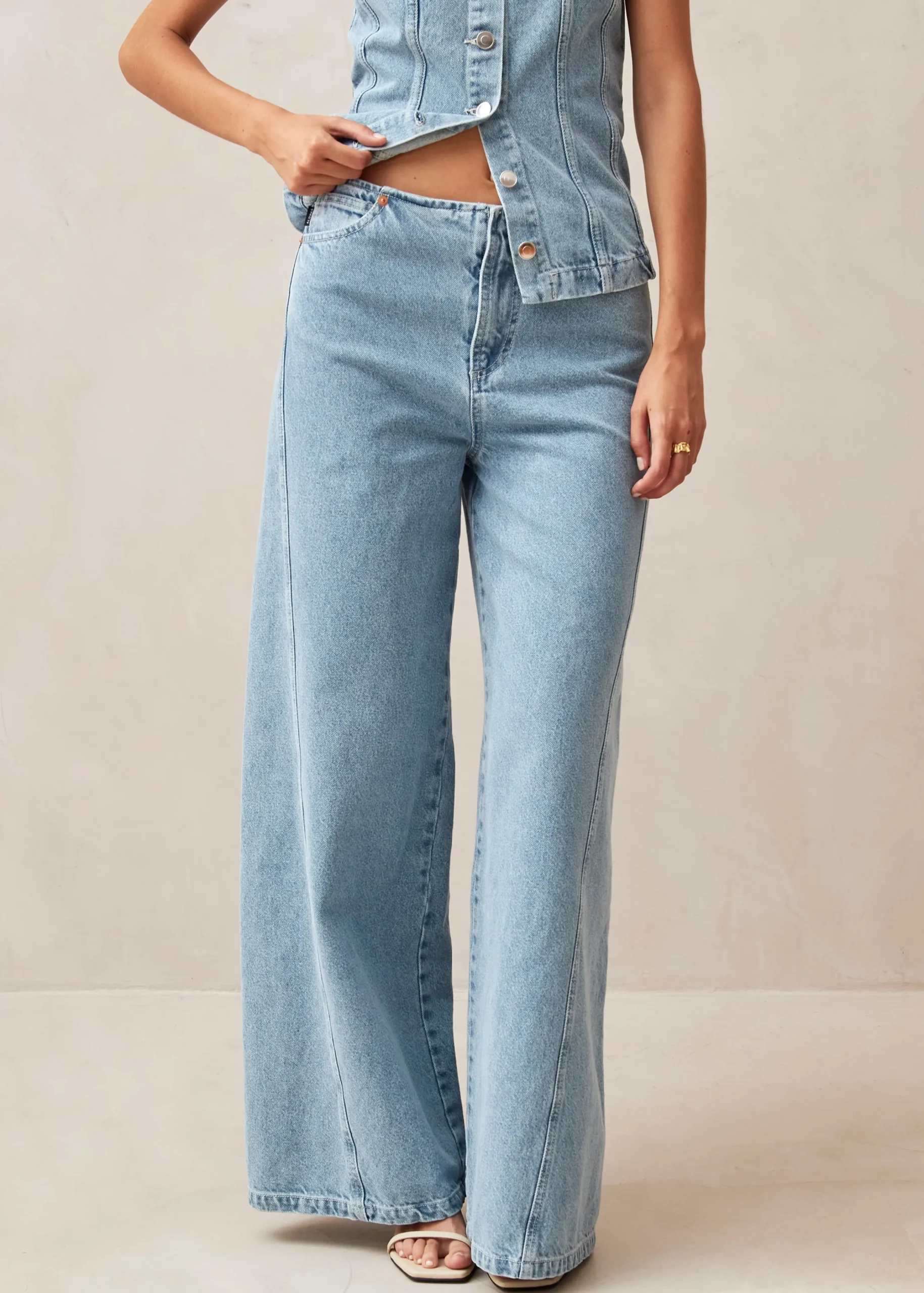 Magda Blue Denim Pants
