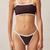 Mar Brown Bikini Bottom