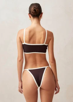 Mar Brown Bikini Bottom