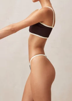 Mar Brown Bikini Bottom