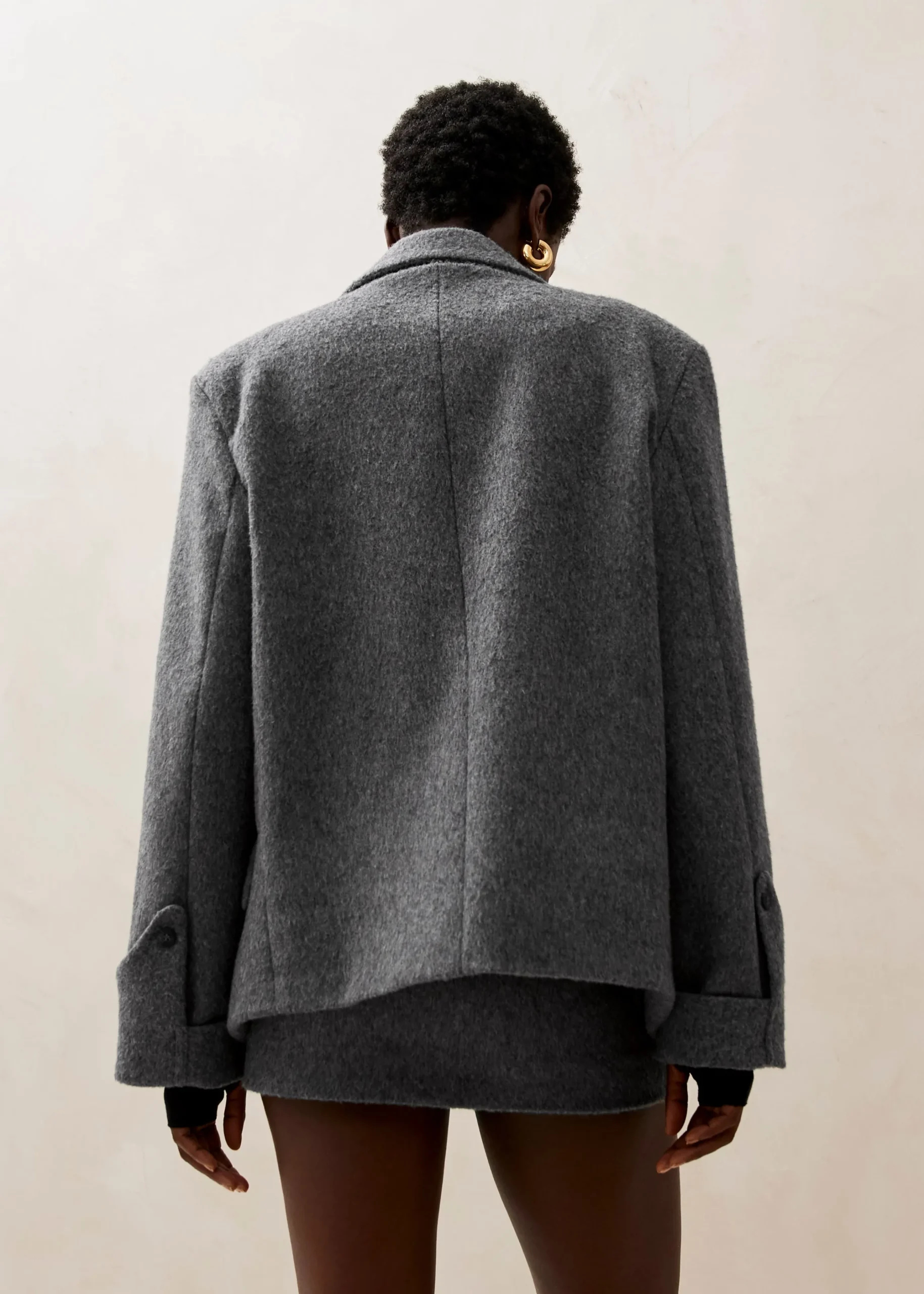 Mei Grey Coat