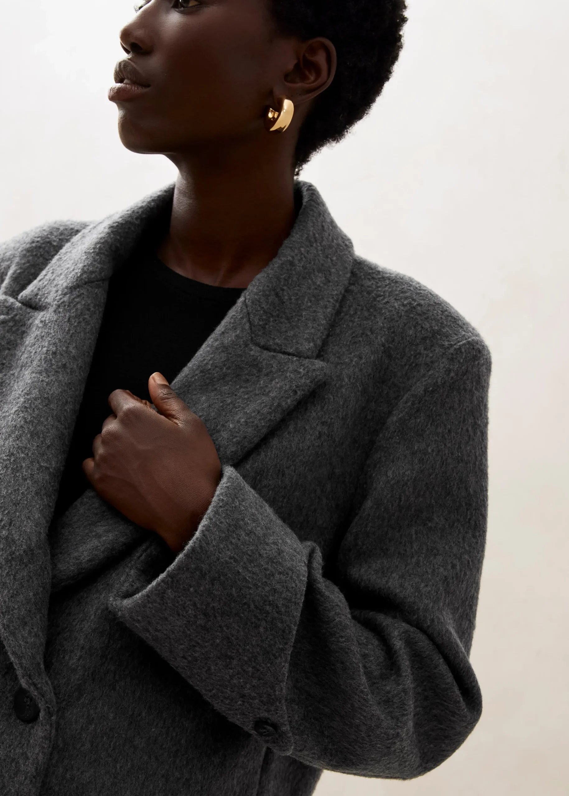 Mei Grey Coat