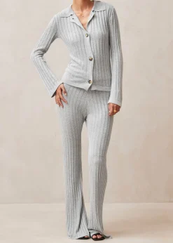 Michelle Grey Tricot Sweater