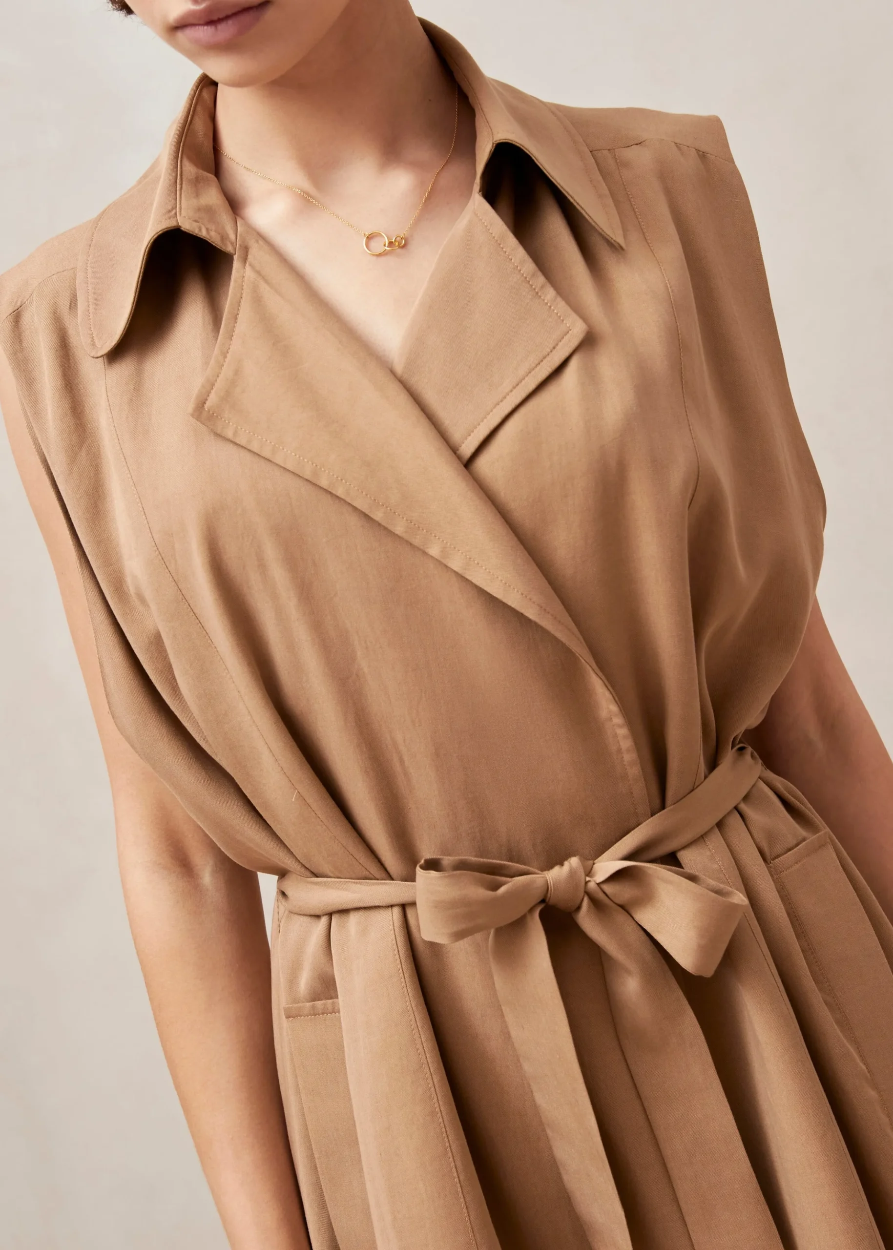 Munia Beige Coat