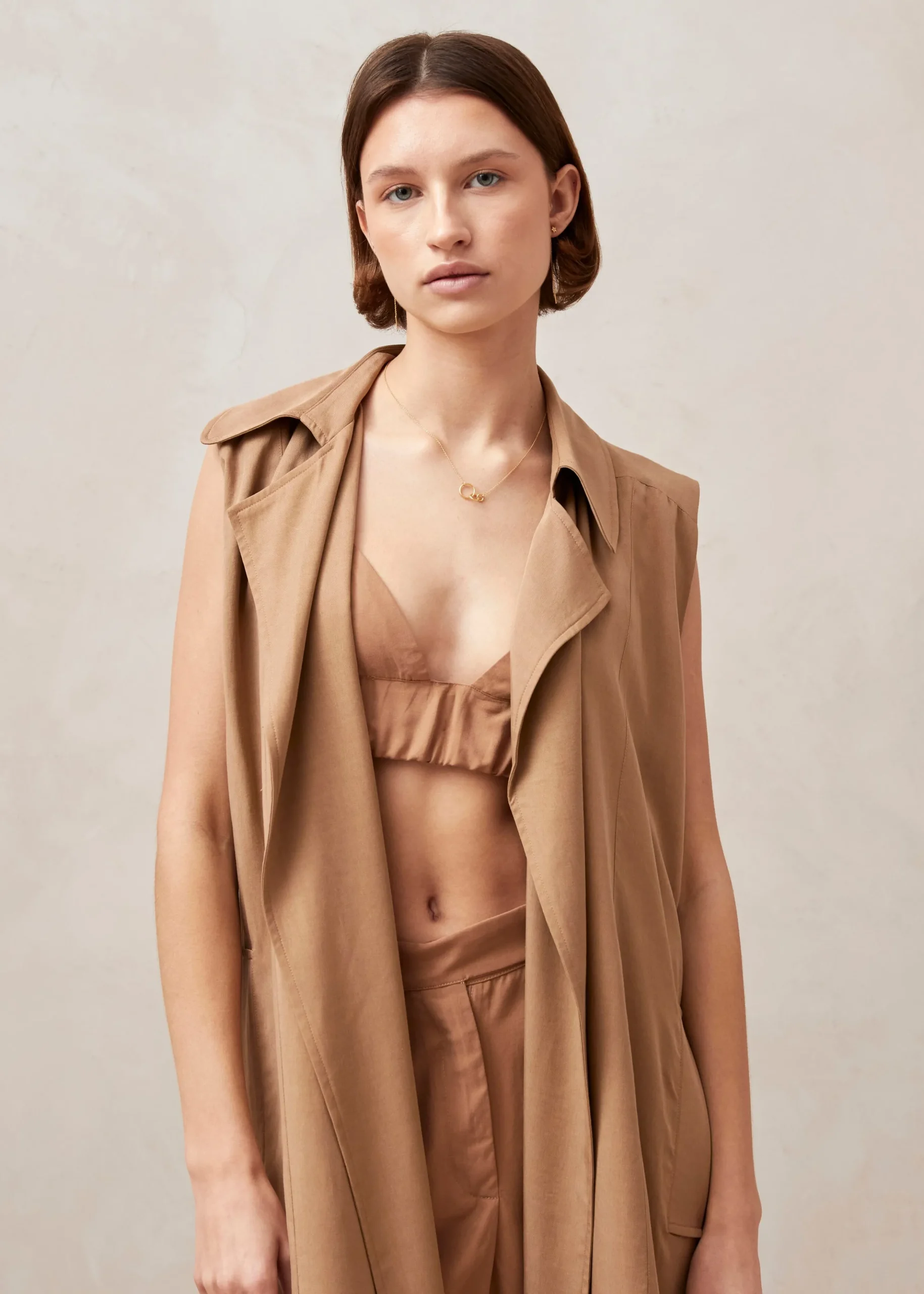 Munia Beige Coat