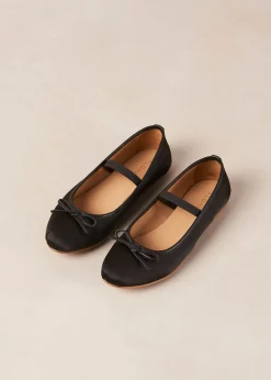 Odette Black Ballet Flats
