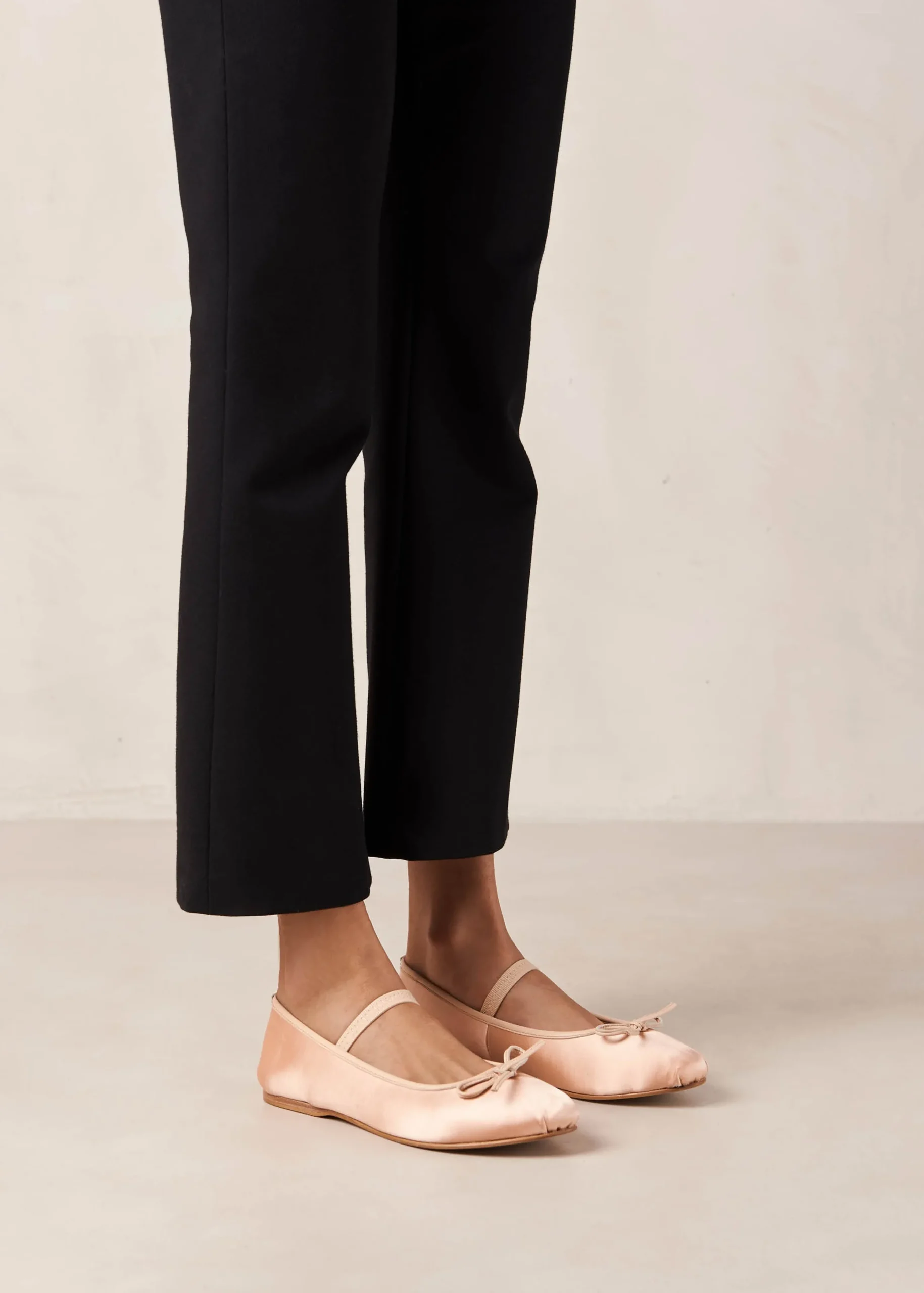 Odette Pale Pink Ballet Flats