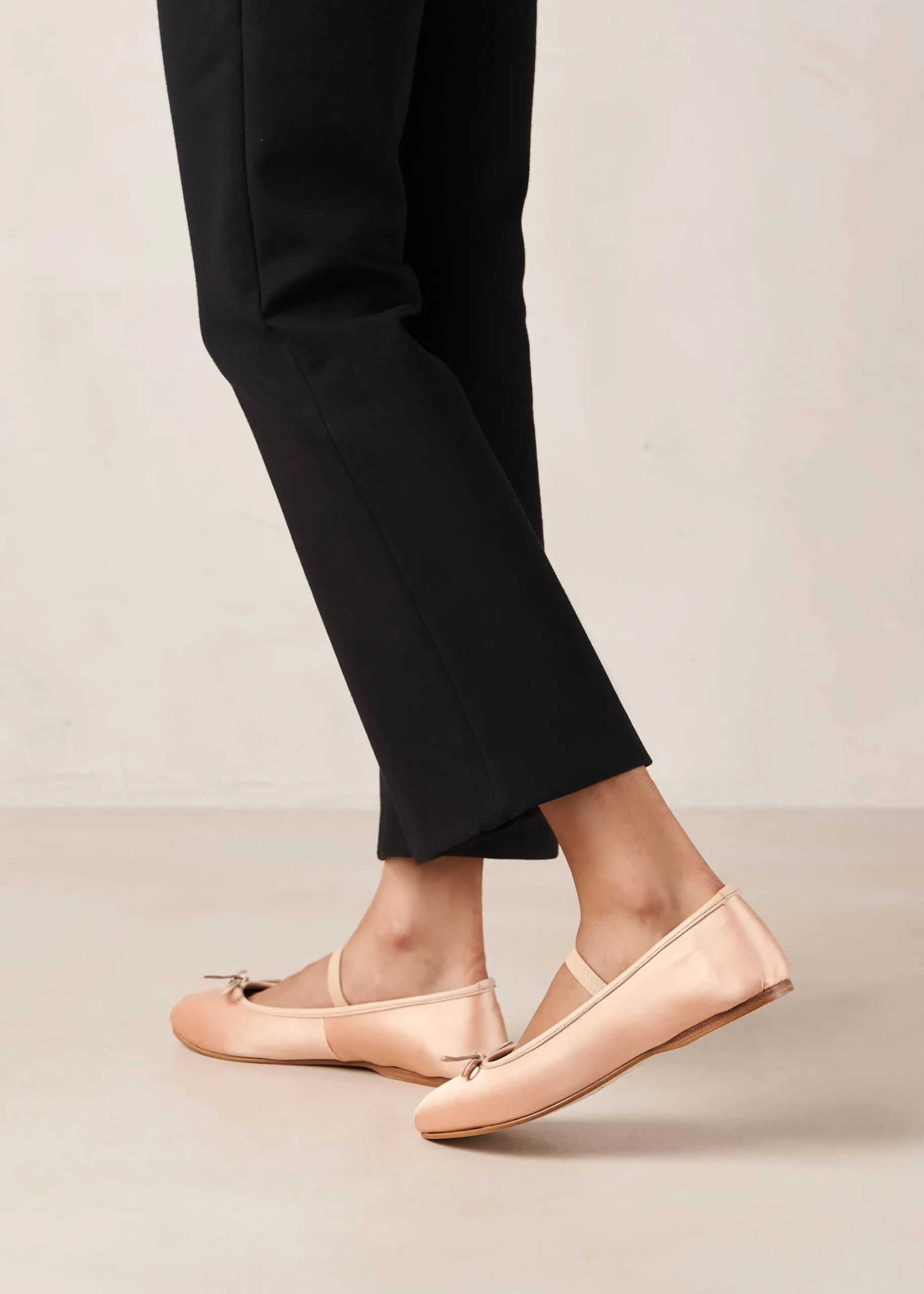 Odette Pale Pink Ballet Flats