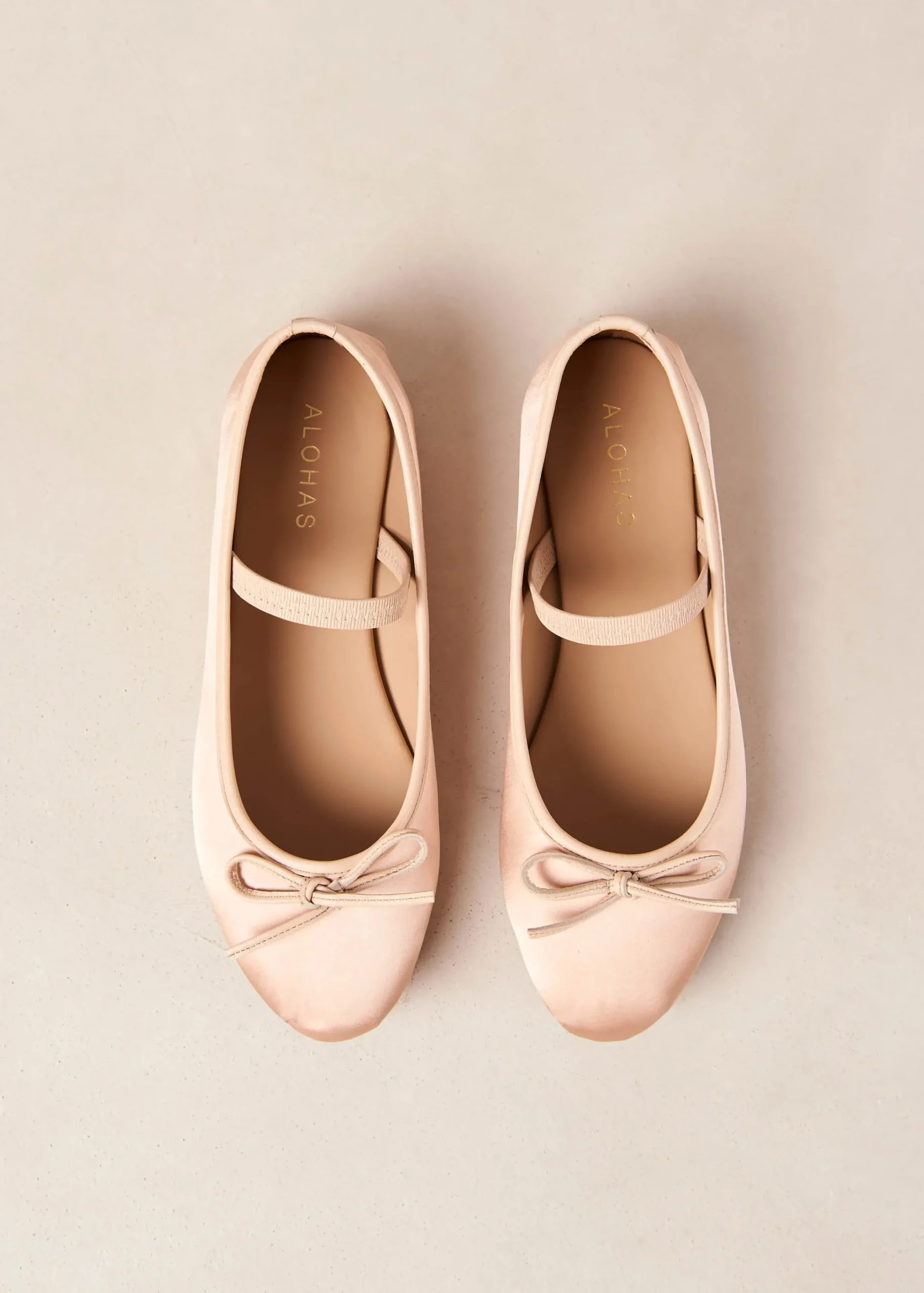 Odette Pale Pink Ballet Flats
