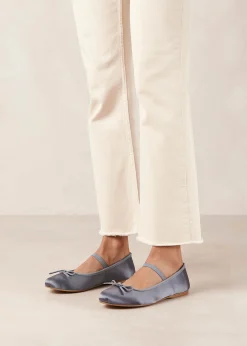 Odette Stone Grey Ballet Flats