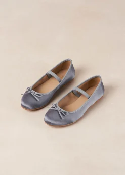 Odette Stone Grey Ballet Flats