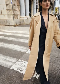 Rain Beige Trench Coat