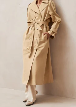 Rain Beige Trench Coat