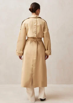 Rain Beige Trench Coat