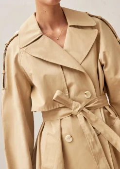 Rain Beige Trench Coat